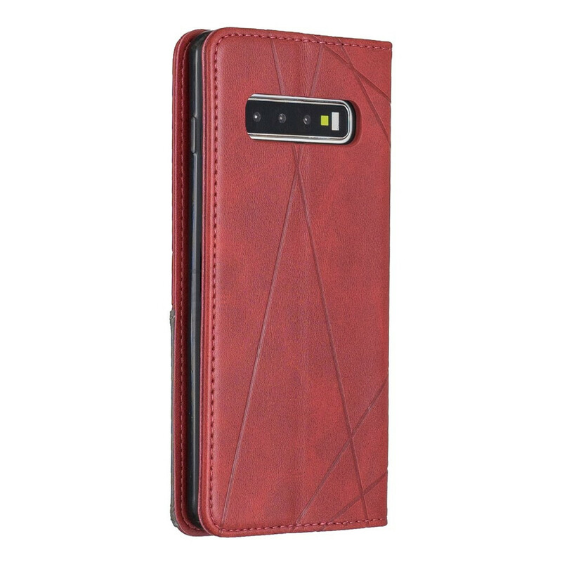 Flip cover Samsung Galaxy S10 stijl artiest