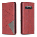 Flip cover Samsung Galaxy S10 stijl artiest