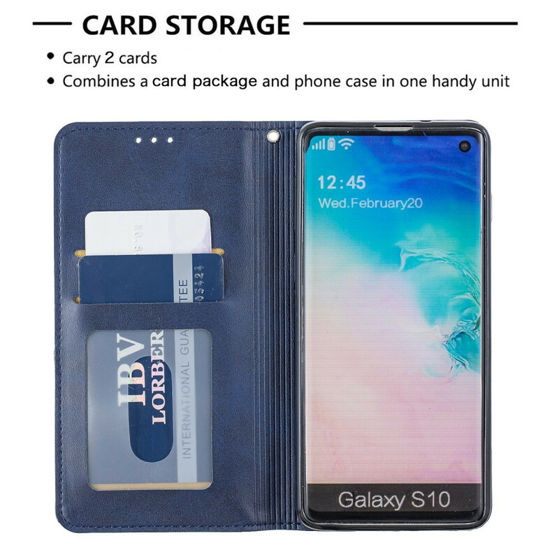 Flip cover Samsung Galaxy S10 stijl artiest