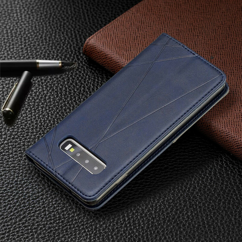 Flip cover Samsung Galaxy S10 stijl artiest