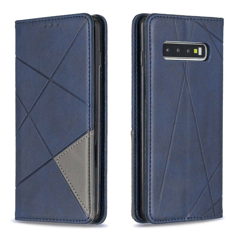 Flip cover Samsung Galaxy S10 stijl artiest