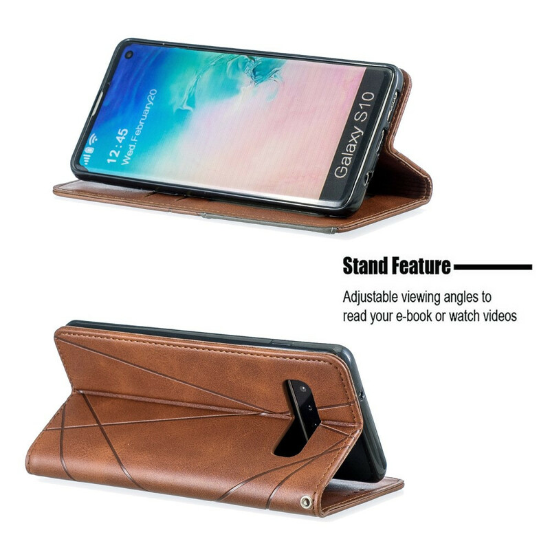 Flip cover Samsung Galaxy S10 stijl artiest