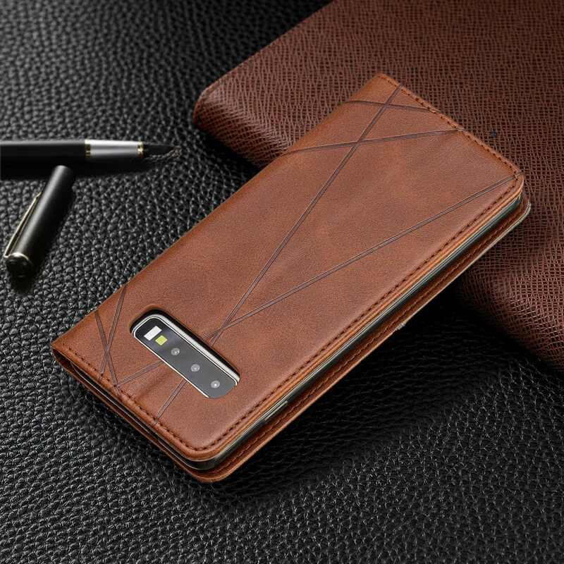 Flip cover Samsung Galaxy S10 stijl artiest