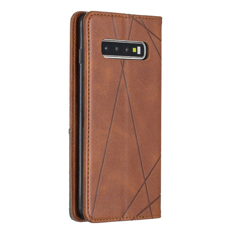 Flip cover Samsung Galaxy S10 stijl artiest