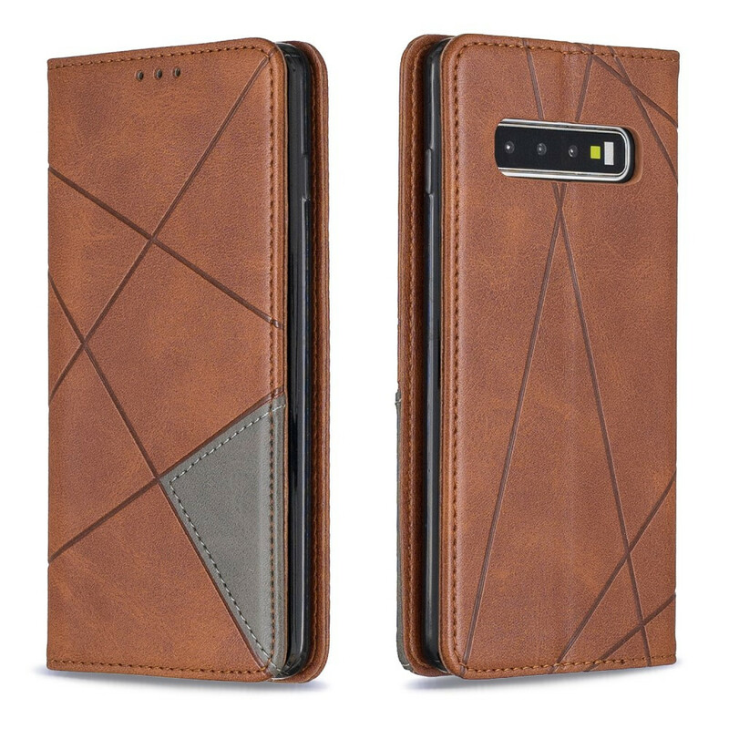 Flip cover Samsung Galaxy S10 stijl artiest