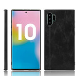 Samsung Galaxy Note 10 Plus Lederen Stijl Hoesje Stiksels