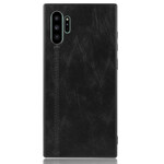 Samsung Galaxy Note 10 Plus Lederen Stijl Hoesje Stiksels