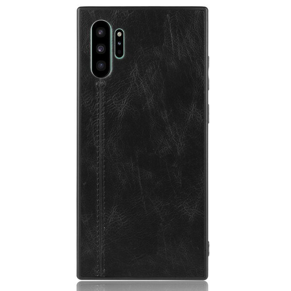 Samsung Galaxy Note 10 Plus Lederen Stijl Hoesje Stiksels