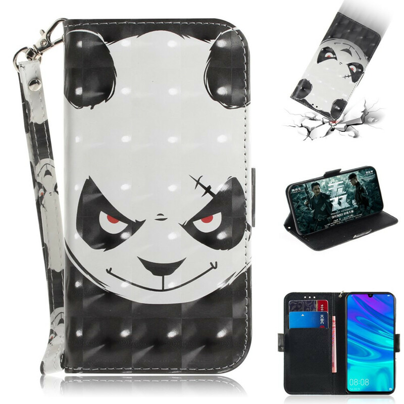 Hoesje Huawei P Smart 2019 Angry Panda