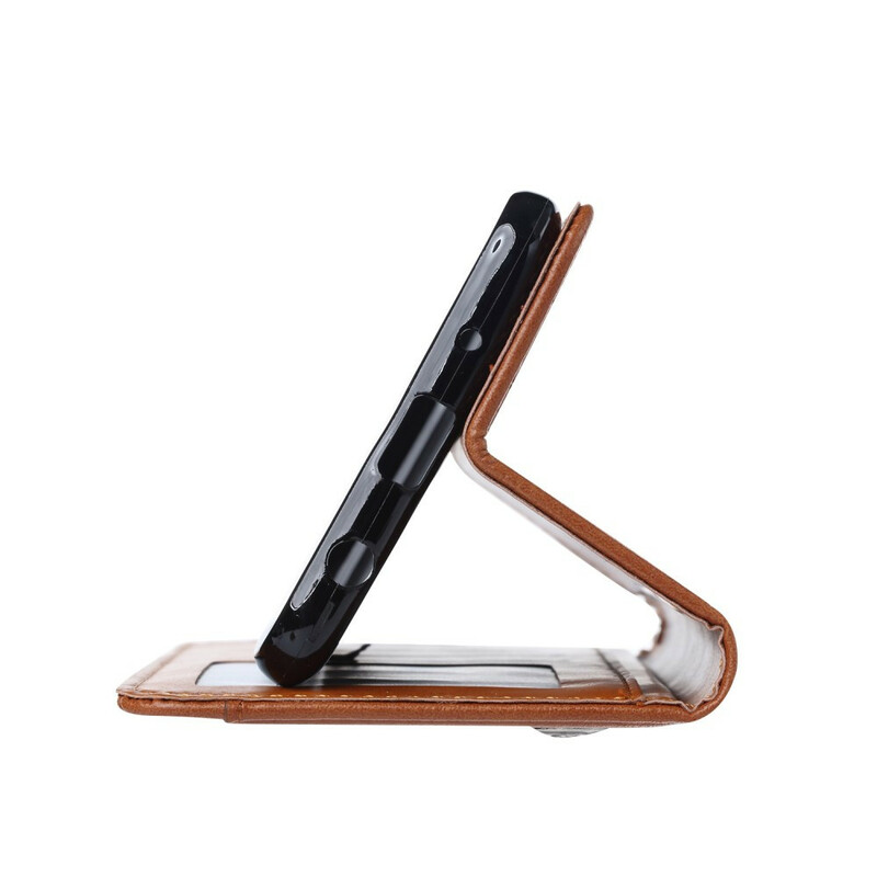 Flip cover Samsung Galaxy A20e Kunstlederen Kaarthoes