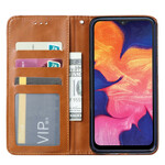 Flip cover Samsung Galaxy A20e Kunstlederen Kaarthoes