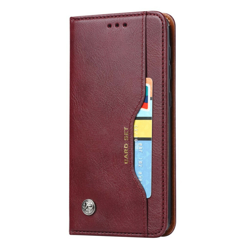 Flip cover Samsung Galaxy A20e Kunstlederen Kaarthoes
