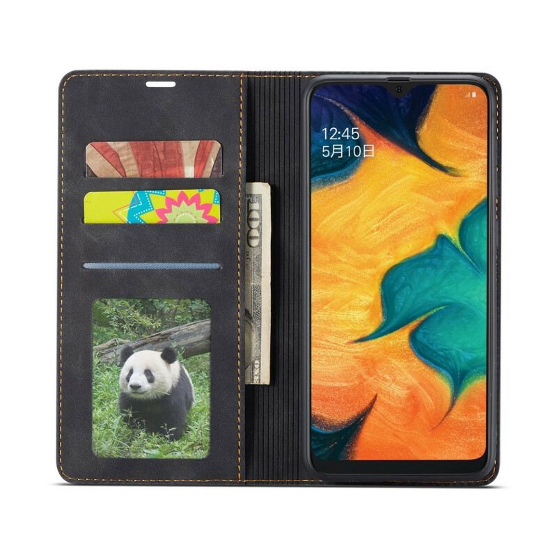 Flip cover Samsung Galaxy A20e Leder Effect FORWENW Flip cover Samsung Galaxy A20e Leder Effect FORWENW
