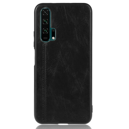 Honor 20 Pro Lederen Stijl Hoesje Stiksels