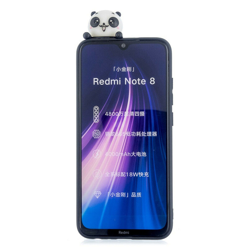 Xiaomi Redmi Note 8T 3D Hoesje Mijn Panda