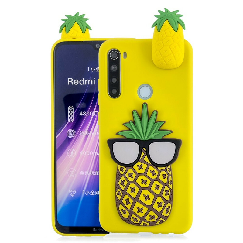 Xiaomi Redmi Note 8T 3D Case Ananas
