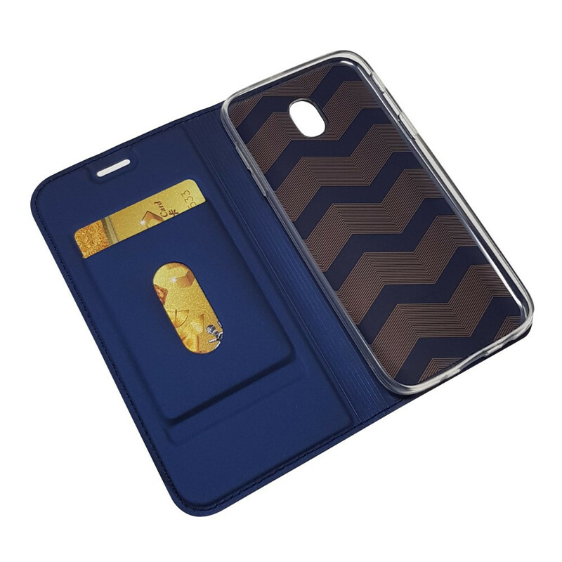 Flip Cover Samsung Galaxy J7 2017 Magnetische Sluiting