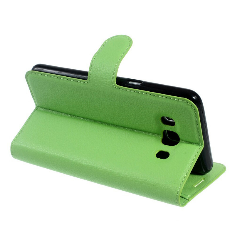 Samsung Galaxy J5 2016 Kunstleer Hoesje Lychee