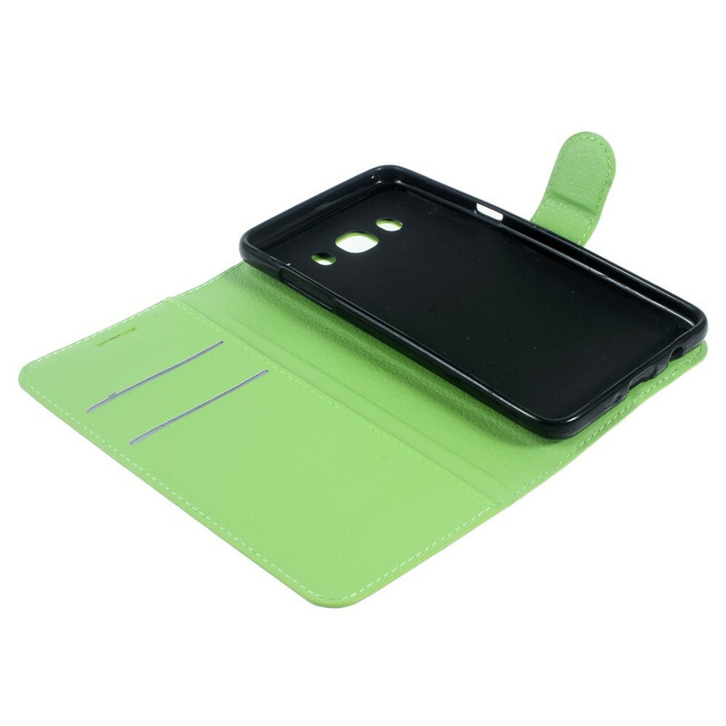 Samsung Galaxy J5 2016 Kunstleer Hoesje Lychee