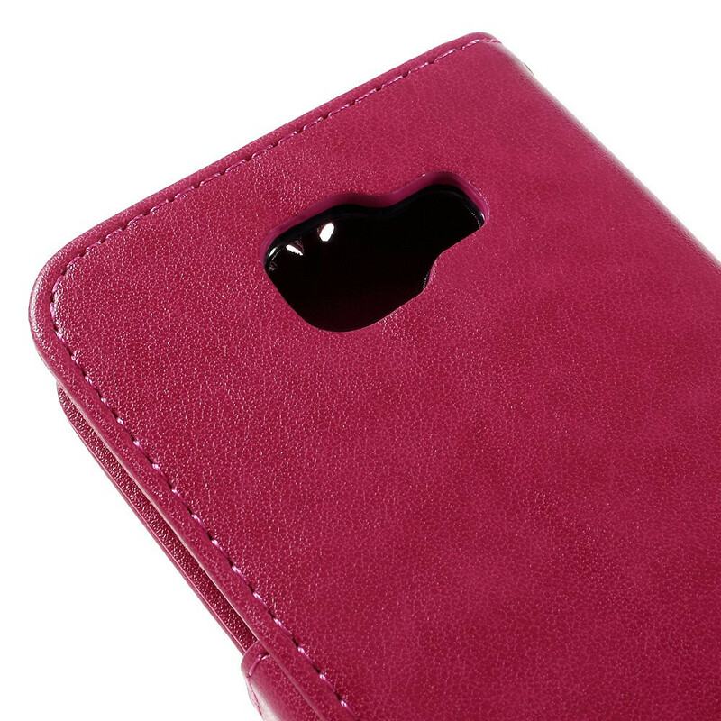 Samsug Galaxy A3 2016 Hoesje Vlinders en Bloemen