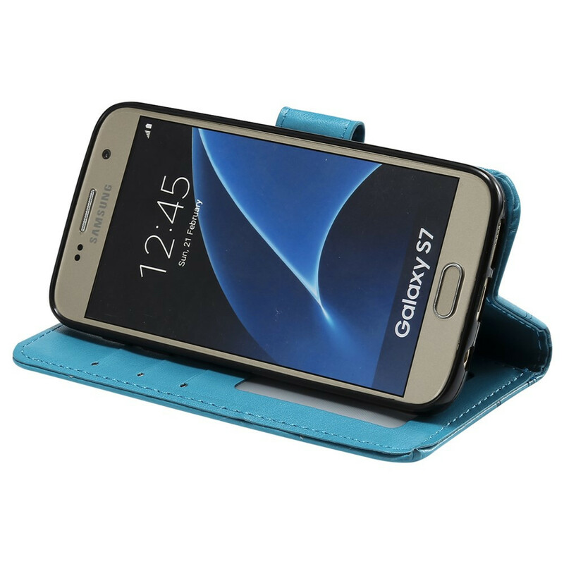 Samsung Galaxy S7 Hoesje Mandala Zon Samsung Galaxy S7 Hoesje Mandala Zon