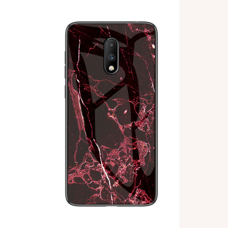 OnePlus 7 getemperd glas case Premum kleuren