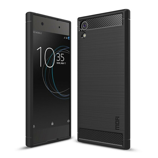 Sony Xperia XA1 geborsteld koolstofvezel hoesje IMAK