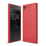 Sony Xperia XA1 geborsteld koolstofvezel hoesje IMAK Sony Xperia XA1 geborsteld koolstofvezel hoesje IMAK