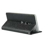 Flip cover Sony Xperia XZ2 stijl zacht leer met riem