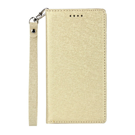 Flip cover Sony Xperia XZ2 stijl zacht leer met riem
