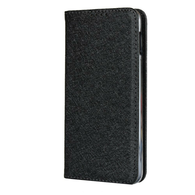 Flip cover Samsung Galaxy S10e Zacht Leer Stijl met Koord