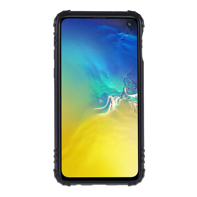 Samsung Galaxy S10e Ring en Koolstofvezel Hoesje