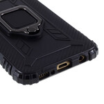 Samsung Galaxy S10e Ring en Koolstofvezel Hoesje