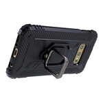 Samsung Galaxy S10e Ring en Koolstofvezel Hoesje