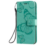 Samsung Galaxy S20 Reuze Vlinders Strap Case