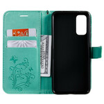 Samsung Galaxy S20 Reuze Vlinders Strap Case