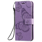 Samsung Galaxy S20 Reuze Vlinders Strap Case