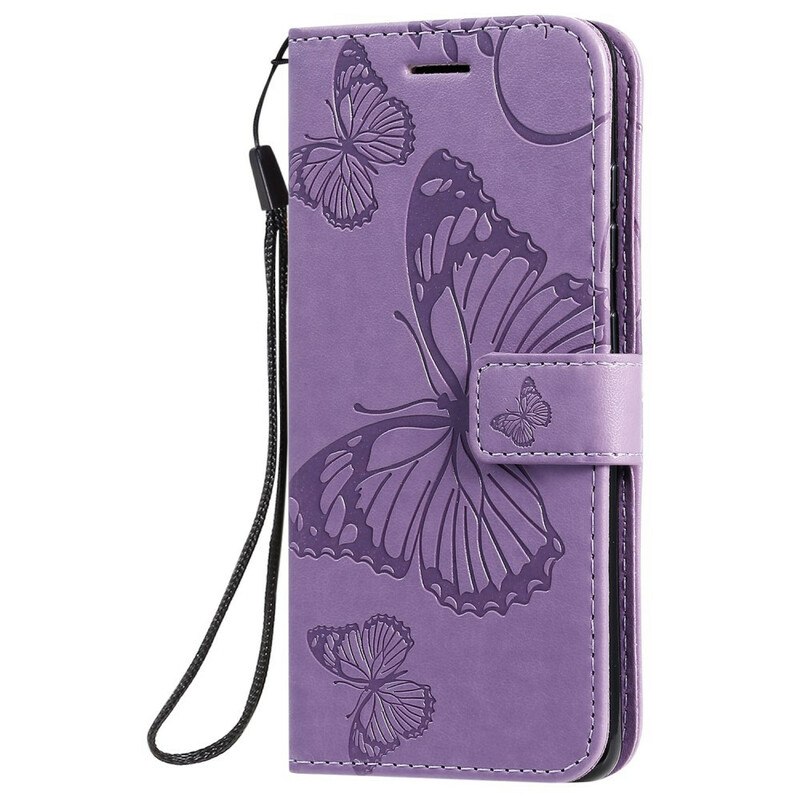 Samsung Galaxy S20 Reuze Vlinders Strap Case