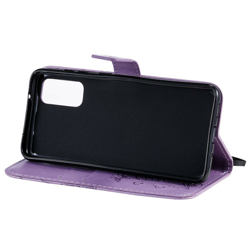 Samsung Galaxy S20 Reuze Vlinders Strap Case