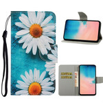 Samsung Galaxy S20 Daisy Strap Hoesje