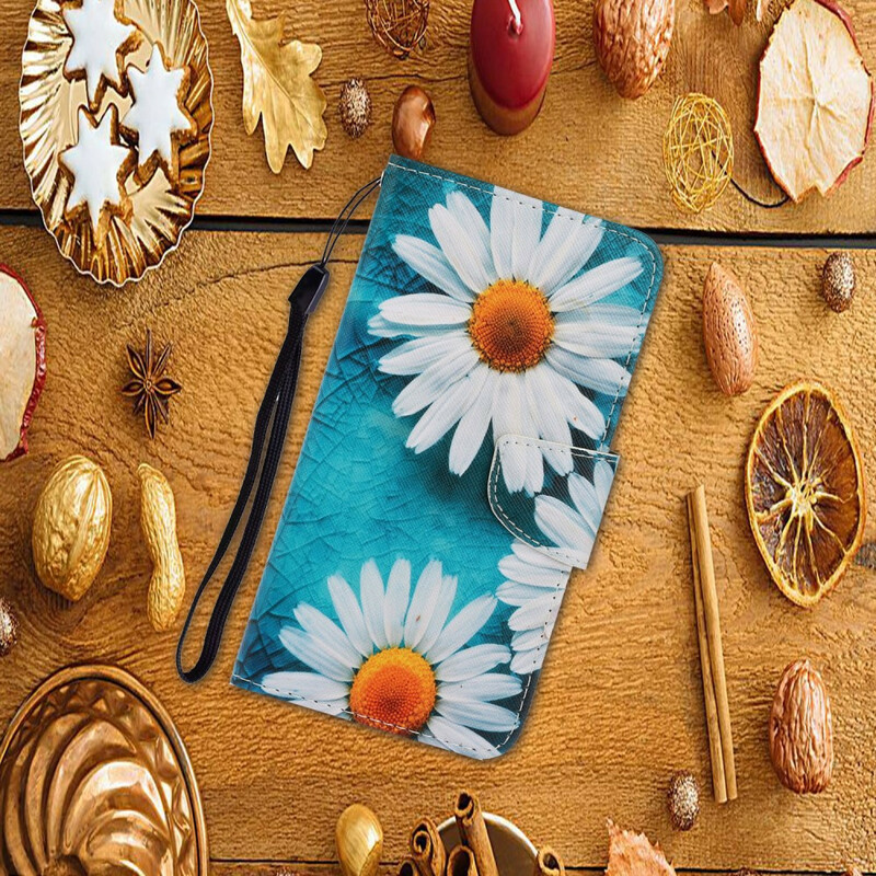 Samsung Galaxy S20 Daisy Strap Hoesje