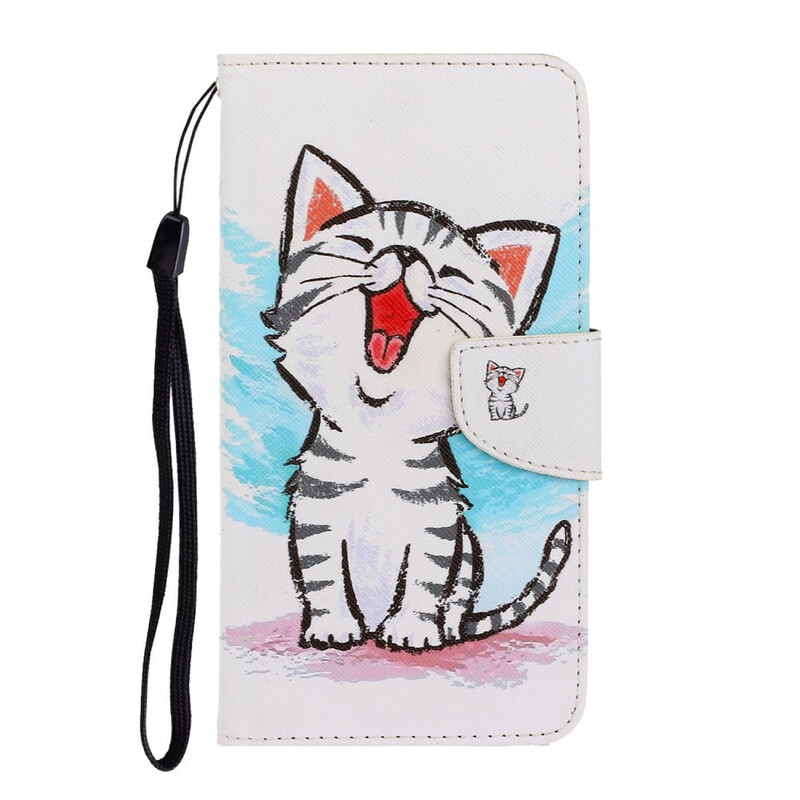 Samsung Galaxy S20 Kitten riem kleur case