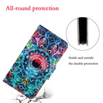 Samsung Galaxy S20 Flashy Mandala Strap Case