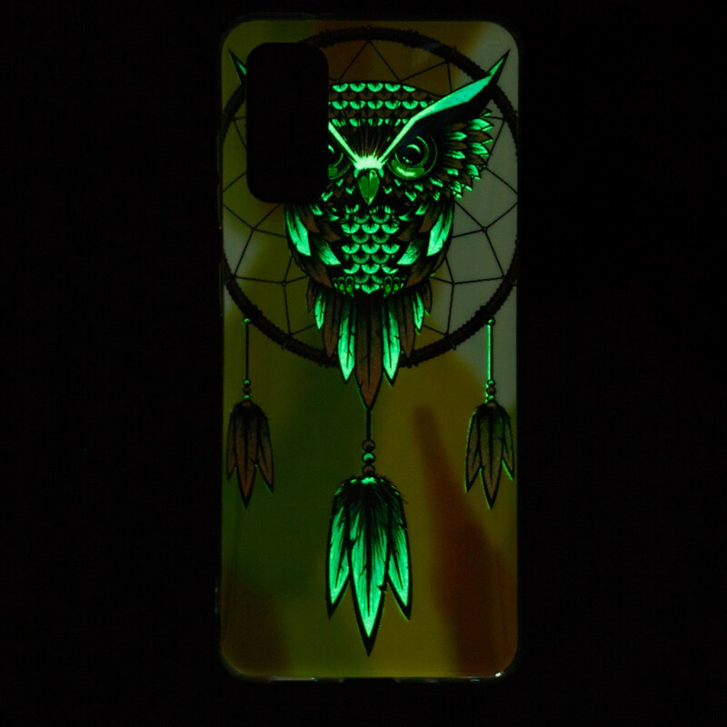 Samsung Galaxy S20 Catchy Uil Hoesje Fluorescerende
