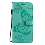Samsung Galaxy S20 Plus Reuze Vlinders Strap Case Samsung Galaxy S20 Plus Reuze Vlinders Strap Case