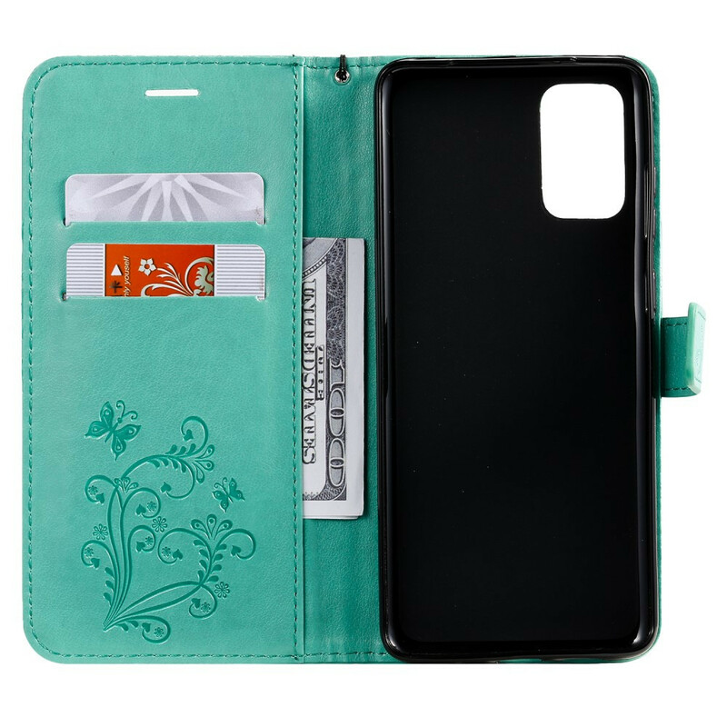 Samsung Galaxy S20 Plus Reuze Vlinders Strap Case Samsung Galaxy S20 Plus Reuze Vlinders Strap Case