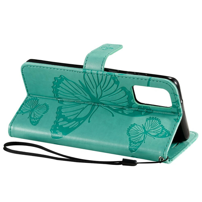 Samsung Galaxy S20 Plus Reuze Vlinders Strap Case Samsung Galaxy S20 Plus Reuze Vlinders Strap Case