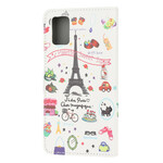 Samsung Galaxy A71 Hoesje Ik hou van Parijs