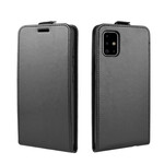 Samsung Galaxy A71 opvouwbaar lederen effect case