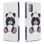 Samsung Galaxy A71 Panda Fun Hoesje
